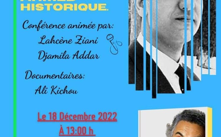 Hommage à Hocine Ait Ahmed, Montréal, 18 décembre 2022