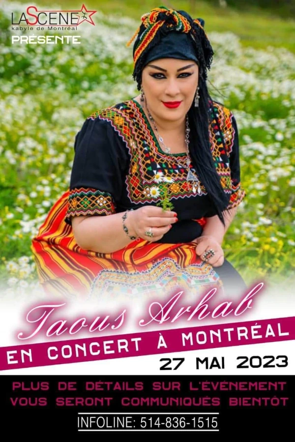 Taous Arhab à Montréal, mai 2023