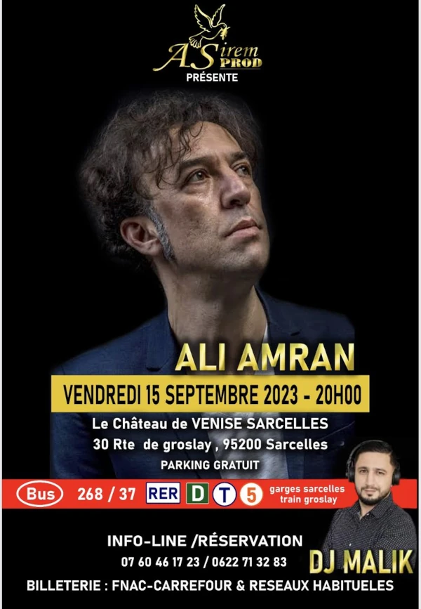 Ali Amrane à Sarcelles - Taddart tv