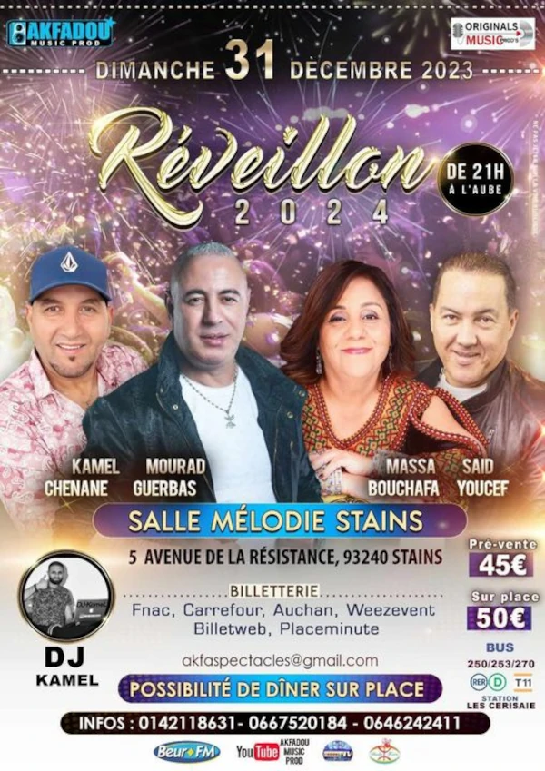 Yennayer 2974 à Stains