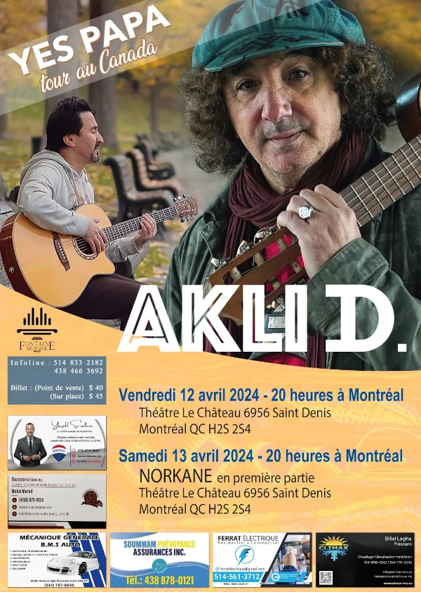 Akli D et Norkane à Montréal