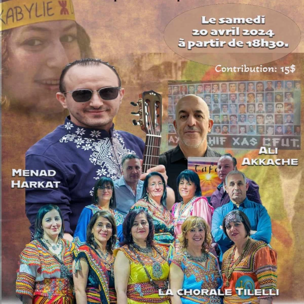 Menad Harkat, Tilelli, Ali Akkache - 20 avril