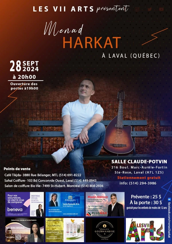 Menad Harkat à Laval, Québec, Canada