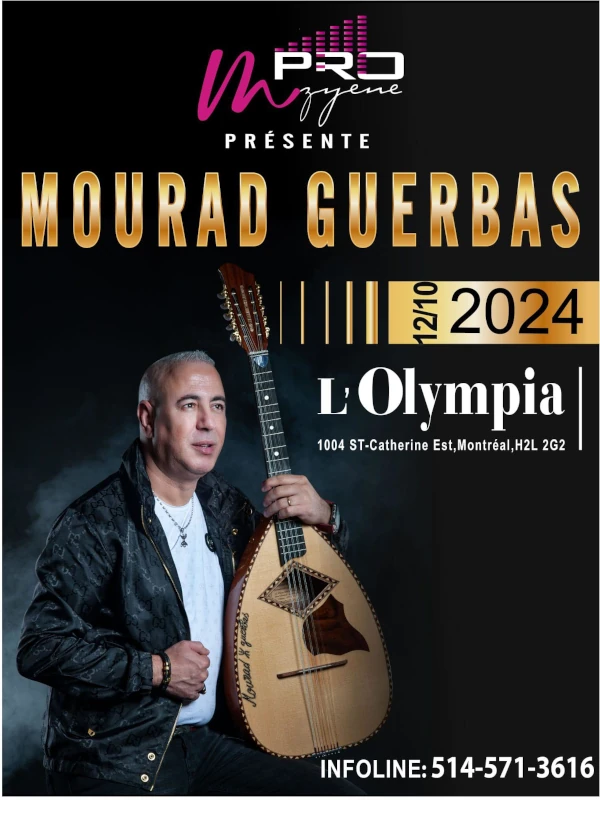 Mourad Guerbas au Canada - Montréal - 2024