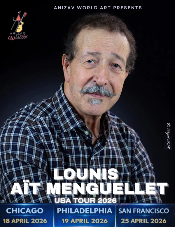 Ait Menguellet - USA tour - Taddart télvision - Affiche