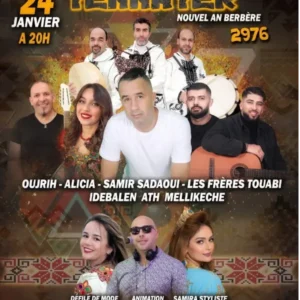 Yennayer au 77340 France, Pontault-Combault- Taddart télévision