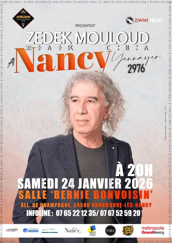 Zeddek 24 janvier à NANCY