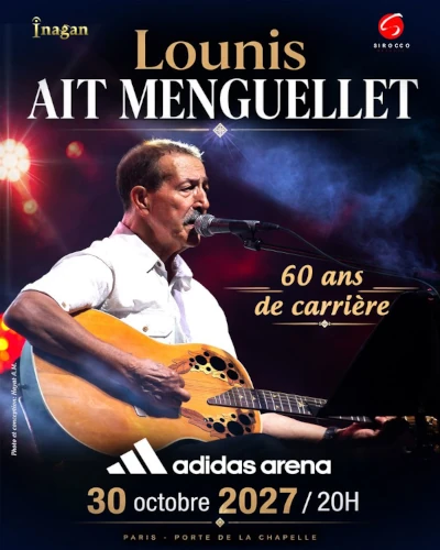 Lounis Ait Menguellet - Adidas Arena - Octobre 2026